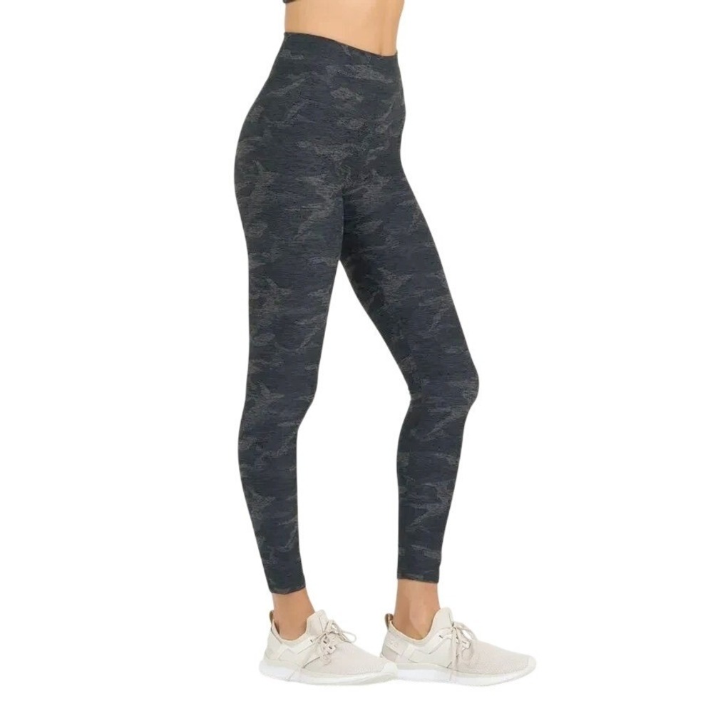 Vuori Womens Gray Camo Clean Elevation Performance Stretch Leggings M